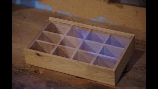 Comment faire soimême une boite de rangement avec du bois de récupération chutes parquet flottant [upl. by Quickel]