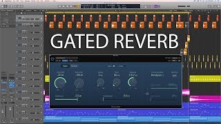 Logic Pro X Tutorial  80s Snare Drum Gated Reverb [upl. by Sairahcaz]