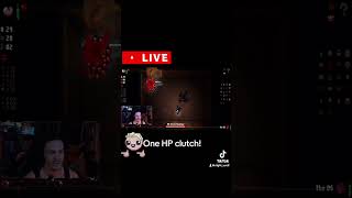 ONE HP CLUTCH IN THE CHEST gaming epicstream games livestreamthrills bindingofisaac boi [upl. by Missie956]