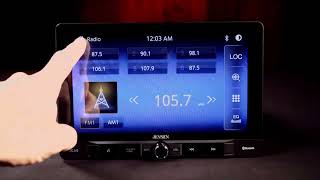 Feature Single DIN Car Radio Playing  Open Box Review Real Test [upl. by Aem626]