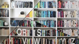 7 Ways to Organize Your Bookshelves [upl. by Nodnarbal]