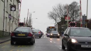 Pencoed Level Crossing 18032017 3B [upl. by Hbahsur]