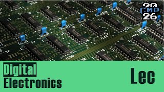 Digital Electronics  Lecture 9 RAM  ROM [upl. by Britte]