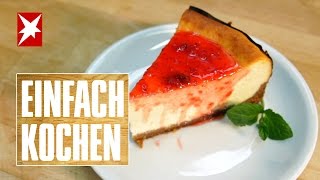 So gelingt der echte NewYorkCheesecake [upl. by Mackenie]