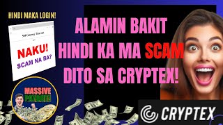 ALAMIN BAKIT HINDING HINDI KA MA SCAM DITO SA CRYPTEX [upl. by Thilda]