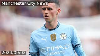 Man City injury update Foden Savinho Bobb latest news return dates [upl. by Nonnahsed290]