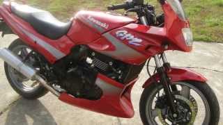 Kawasaki GPZ 500 S EX500 Sound and run [upl. by Otrebla]