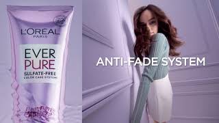 L’Oréal Paris EverPure Sulfate Free Hair Care Care for Color Treated Hair [upl. by Nesmat]