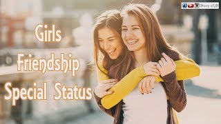 👭 Girls Friendship Special Whatsapp Status 🎂 Birthday Status 👰 Best School Friends Status 😍 [upl. by Haslam82]