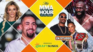 The MMA Hour Robert Whittaker Cédric Doumbé Bianca Belair amp Montez Ford in Studio  Jan 24 2024 [upl. by Issiah]