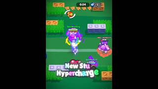 Stu New Hypercharge Is Wild 💀🔥 BrawlStars Shorts Supercell [upl. by Haldeman943]