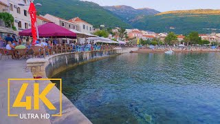 4K Virtual Walking Tour  Petrovac amp Kotor  The Scenic Cities of Montenegro  Part 2 [upl. by Nangatrad]