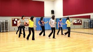 Peligrosa  Line Dance Dance amp Teach in English amp 中文 [upl. by Eiwoh671]