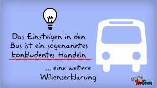 Willenserklärungen und Rechtsgeschäfte [upl. by Eclud575]