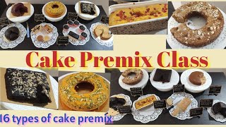 Cake Premix Class [upl. by Parfitt]