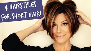 Short Feathered Layers Haircut Tutorial  TheSalonGuy [upl. by Krysta]