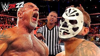 Goldberg vs Slapjack WWE 2K24 [upl. by Basilius575]