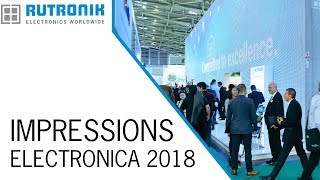 Electronica 2018 Rutronik  Committed to excellence [upl. by Merrel]