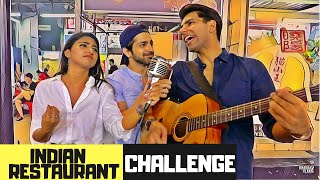 Indian Restaurant Challenge  Rimorav Vlogs [upl. by Enaillil]