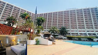 TOUR TO THE BIGGEST 5 STAR LUXURY HOTEL IN NIGERIA  TRANSCORP HILTON HOTEL ABUJA tour hotel [upl. by Nnylyam]