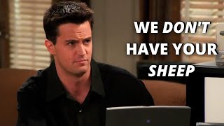 Chandler being Sarcastic for 4 minutes straight [upl. by Valerye]