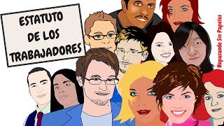 ESTATUTO DE LOS TRABAJADORES ESPAÑA 22015 OPOSICIONES 🎓 [upl. by Eiltan]