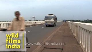 Mahanadi Road Bridge  Cuttack Odisha [upl. by Affrica196]