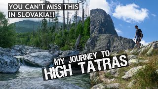 The most SPECTACULAR hike in Slovakia  The High Tatras [upl. by Aicrag]