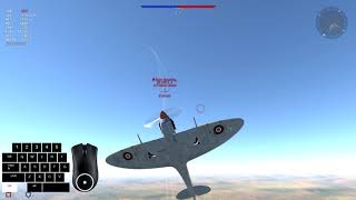 1vs1 war thunder  BF 109 E4 vs Spitfire Mk Vbtrop [upl. by Nylirem448]