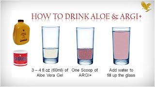 Aloe Vera and ARGI Plus Benefits by Forever Living [upl. by Donni]