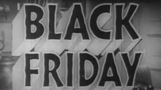 BLACK FRIDAY Original 1940 Theatrical Trailer [upl. by Ellenod]