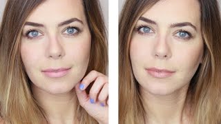 NUDE MAKE UP mit Naturkosmetik Kjaer Weis Foundation bareMinerals gute Inhaltsstoffe Benecos Alverde [upl. by Zephaniah]