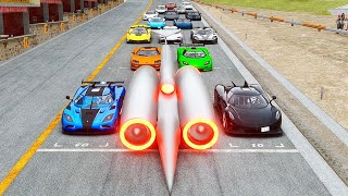 Thrust SSC GTR vs All Koenigsegg Hypercars at Special Stage Route X [upl. by Ael]