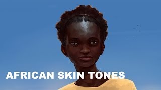 Painting Dark Skin Tones [upl. by Iphagenia]