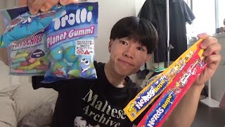 【ASMR】海外のお菓子大食いしたら発狂した [upl. by Longo]