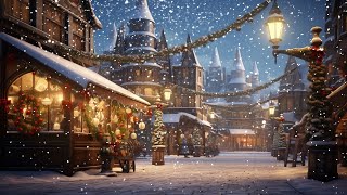 Snowy Medieval Christmas Market  Medieval Celtic Music and Fantasy Music Magical Relaxation [upl. by Nawotna258]