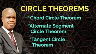 Chord alternate segment and tangent circle theorems [upl. by Nnylaehs508]