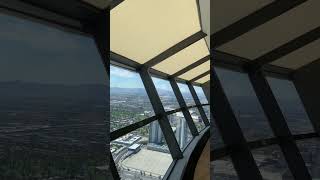 Skypod Las Vegas STRAT Observation deck [upl. by Alfy54]