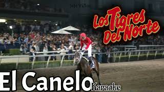 El Canelo KaraokeInstrumental  Los Tigres del Norte [upl. by Zeuqram566]