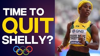 37 YearOld Olympian ShellyAnn FraserPryce Wants to Go To 2024 Olympics [upl. by Queston]