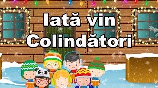 Iata vin colindatori  Cantec de iarna pentru copii  CanteceleCopiiro [upl. by Iah]