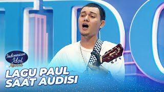 Ganteng Banget Paul Iconic Idol Season 12  IDOL REWIND 2024 [upl. by Enileda]