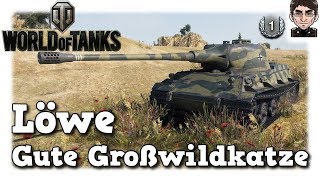 World of Tanks  Löwe gute premium Großwildkatze deutsch  gameplay [upl. by Aistek512]