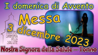 Messa 3 dicembre 2023 [upl. by Atsed]