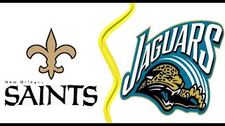 🏈 New Orleans Saints vs Jacksonville Jaguars NFL Game Live Stream 🏈 [upl. by Sharp]