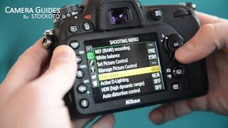 How to shoot HDR photos with the Nikon D7100 [upl. by Ariamo211]