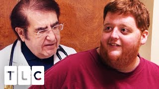 Justins Weight Loss Astounds Dr Now  My 600lb Life [upl. by Aihc]