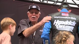 NASCAR HALL OF FAMER RED FARMER IS AN ABSOLUTE TREASURE  HIS INTERACTIONS AT DARLINGTON WERE EPIC [upl. by Wilhelmina]