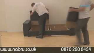 NabruSofas  Sofa Assembly in 1 Minute [upl. by Karlow]