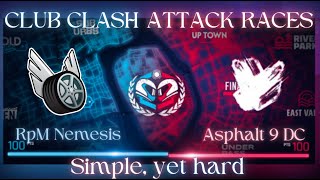 Club clash attack races vs Asphalt 9 DC  Asphalt 9 Legends ft Mohit [upl. by Carce]